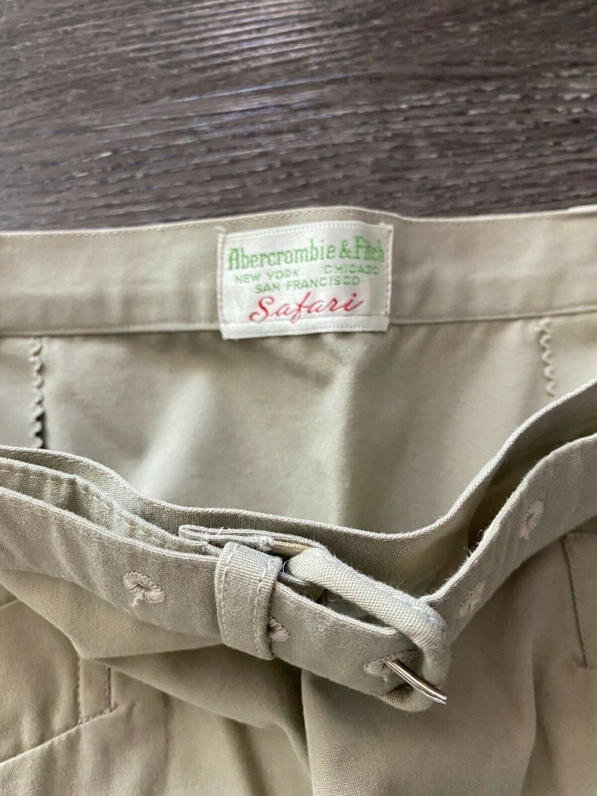 ABERCROMBIE AND FITCH VINTAGE SAFARI 1940'S LONG SKIRT WOMENS 18 - Fresh Stock Dated February 2026