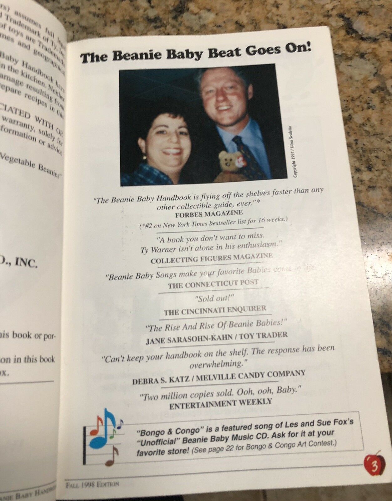 The beanie baby handbook 1998 edition by Les and Sue Fox - Fresh Stock Dated December 2025