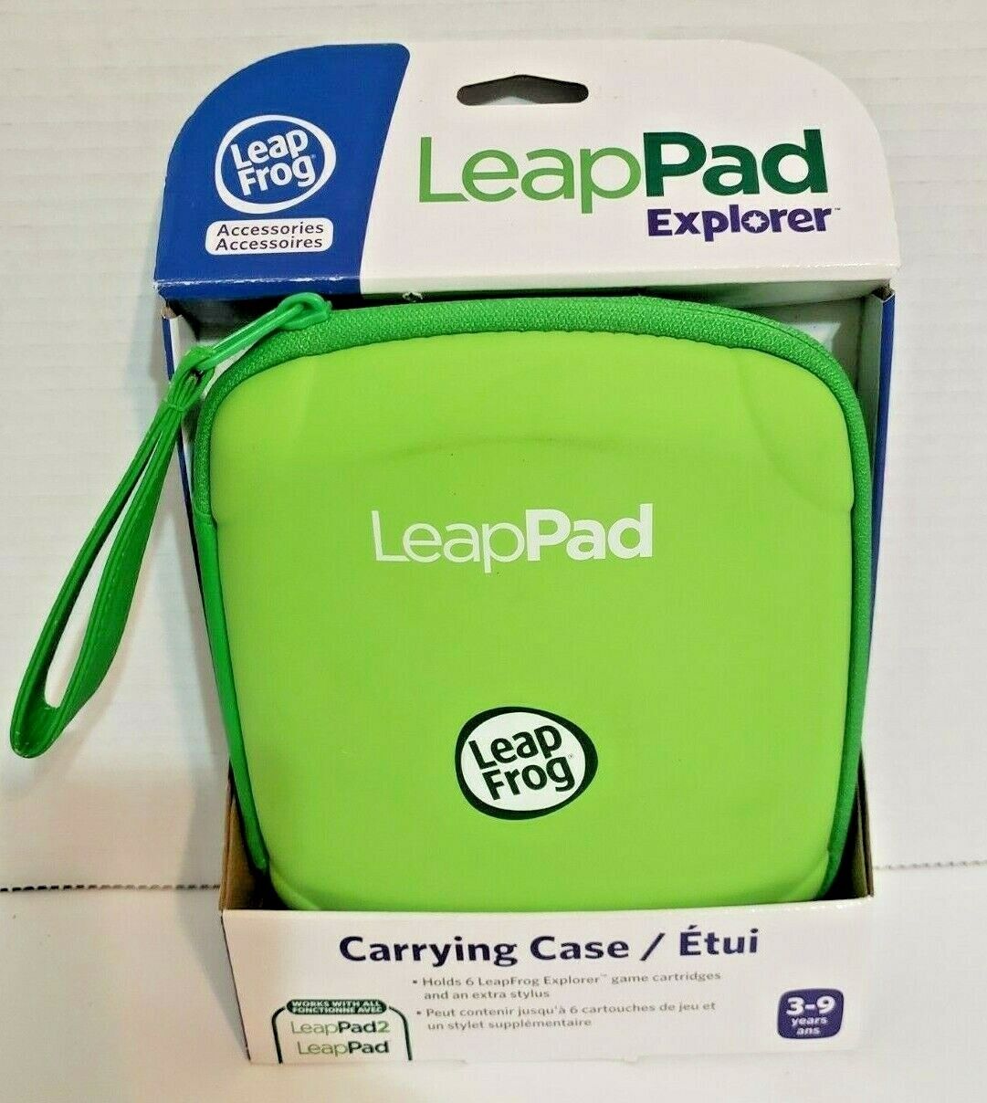 LeapFrog  Leap Pad 1, 2, or 3 Explorer Carrying Case Holds 6 Cartridges, New NIB - Fresh Stock Dated February 2026
