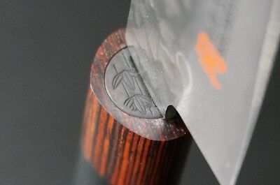 Japanese SETO ISEYA Hammered Damascus VG10 Small Santoku Knife Seki Japan I-8 - Fresh Stock Dated December 2025