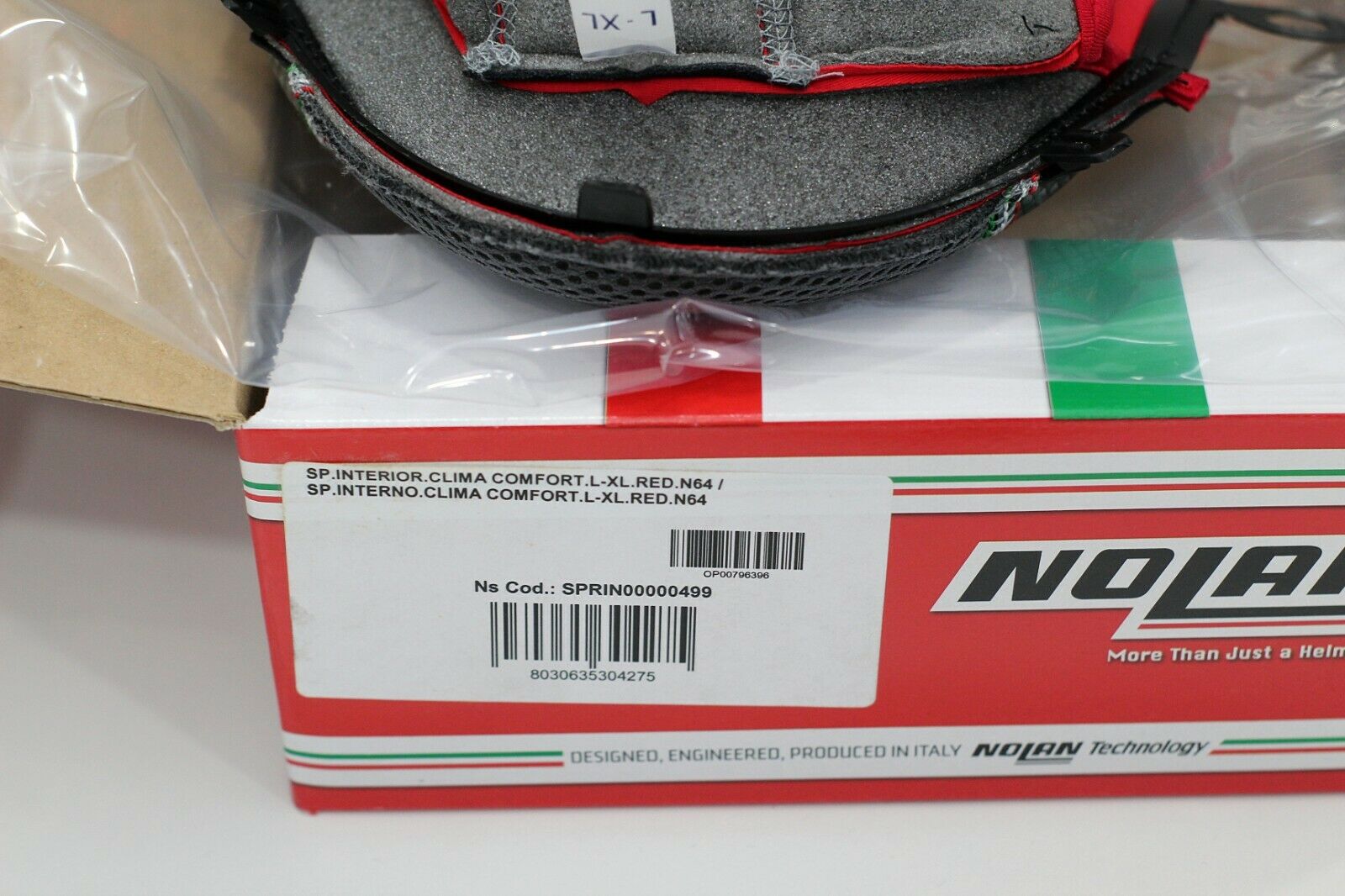 Nolan Helmets Spareparts (N64 Interior) - Fresh Stock Dated February 2026