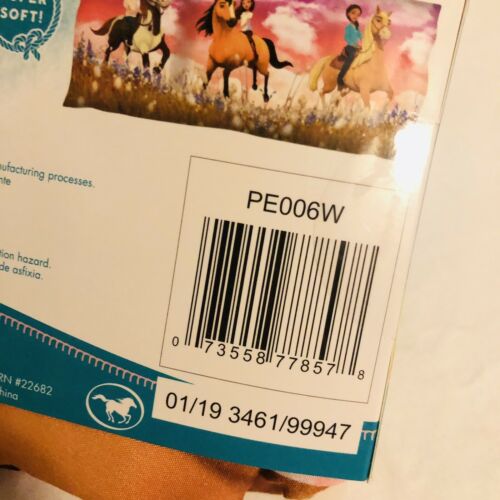 DreamWorks Spirit Riding Free Horses Body Pillow Cover Netflix -NEW - Fresh Stock Dated December 2025