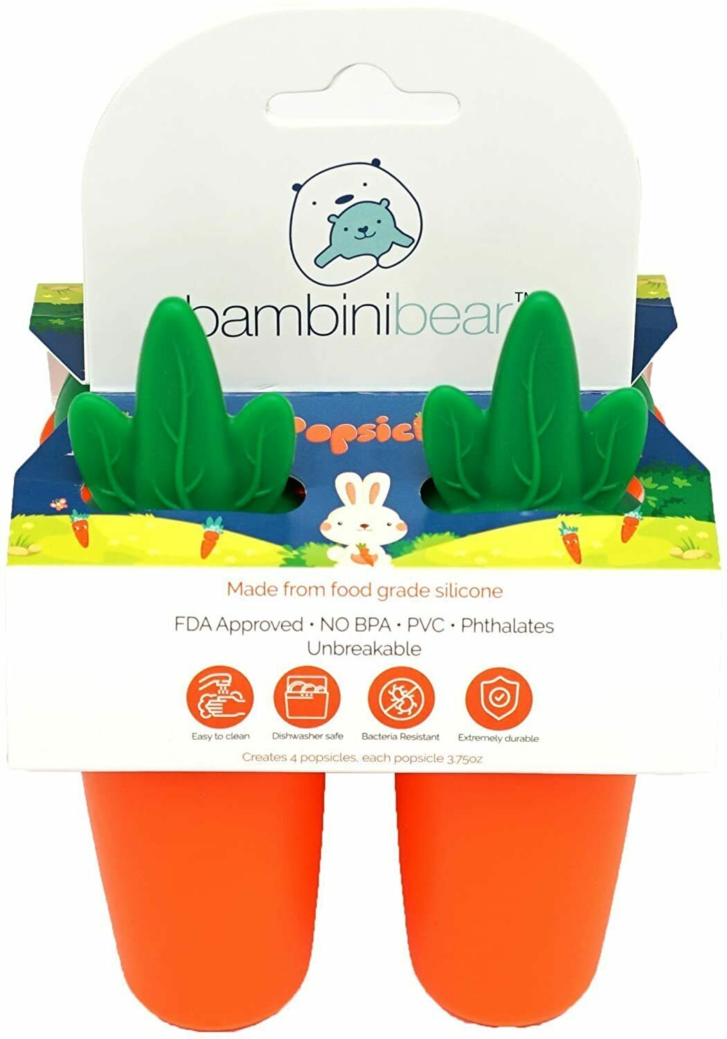 Reusable Popsicle Molds Ice Pop Molds Maker Baby Kid Infant - Fresh Stock Dated December 2025