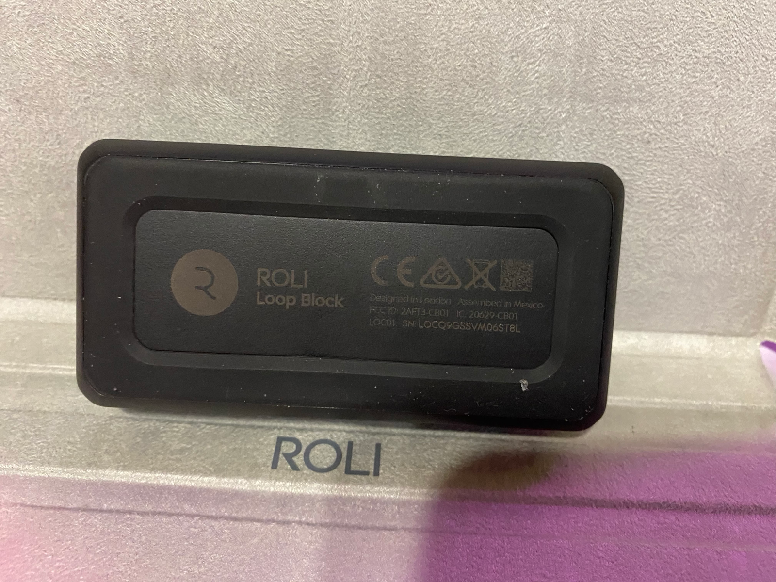 ROLI - 4 pc Set - Loop Block, Touch Block, 2 Light Pads - Plus a Roli Case - Fresh Stock Dated February 2026