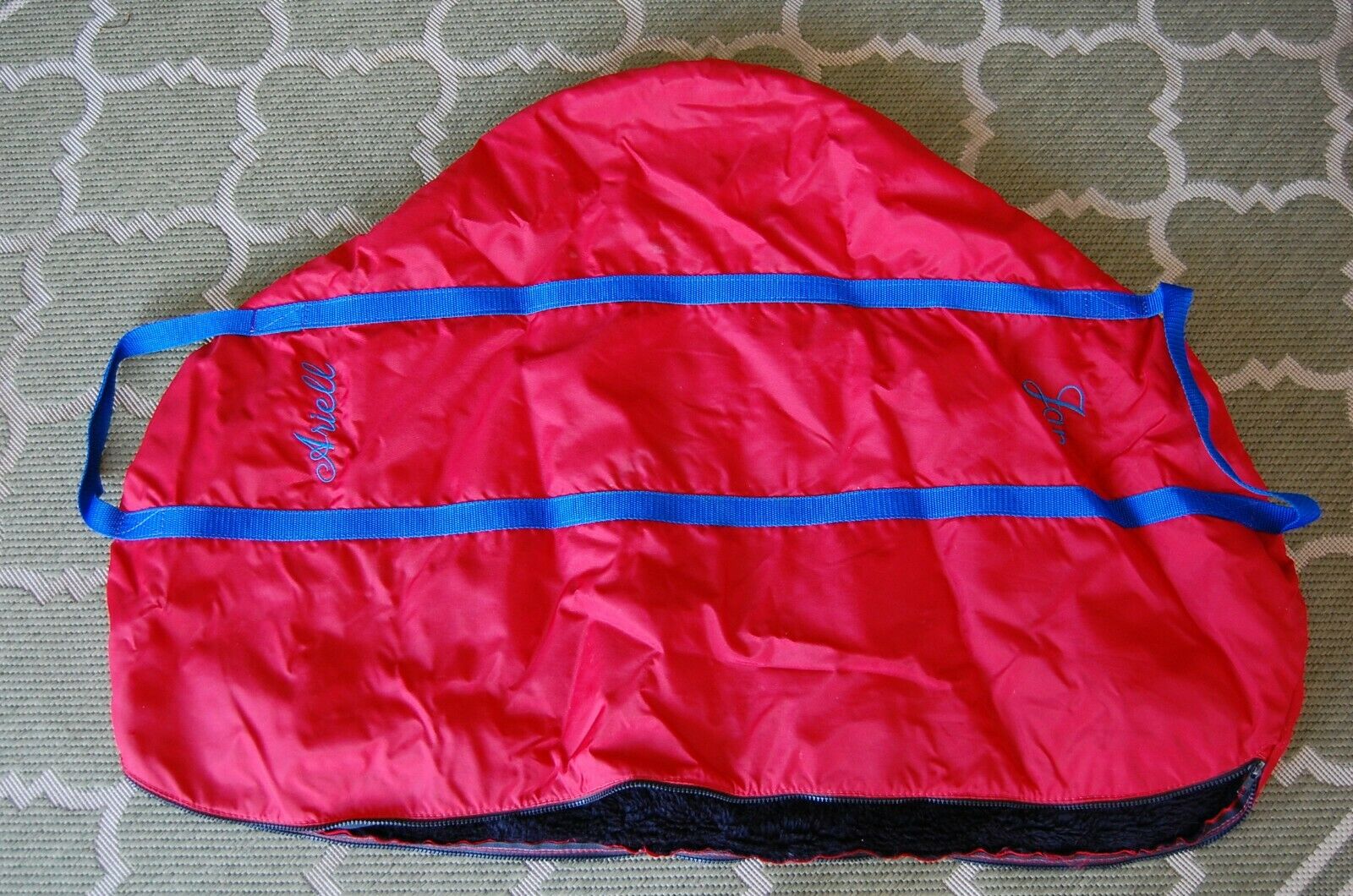 English Saddle Carry and Storage Saddle Bag - Fresh Stock Dated December 2025