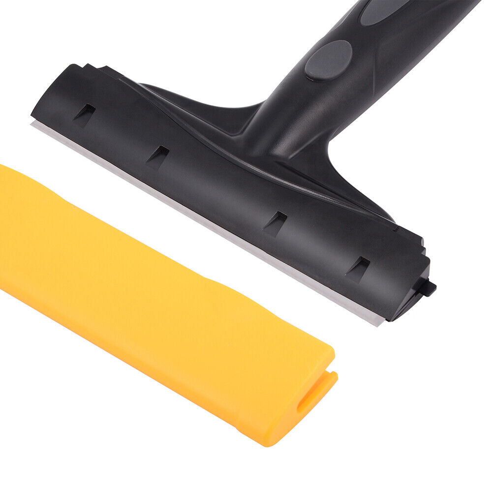 Long Razor Scraper, 10 Spare Blades Double-edged 6 inch Free Cleaner Scraper - Fresh Stock Dated February 2026