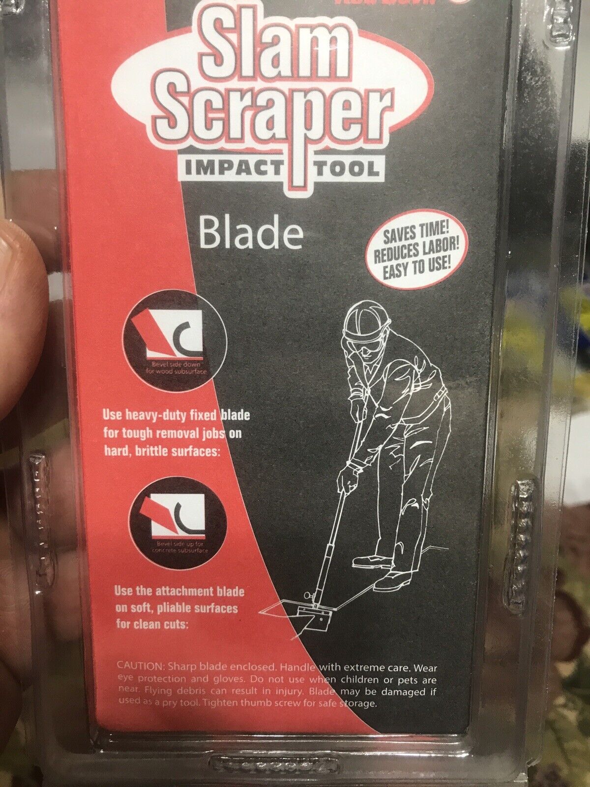 LOT OF 3 NEW RED DEVIL Floor SLAM SCRAPER REPLACEMENT BLADES 2106 Free Ship - Fresh Stock Dated February 2026