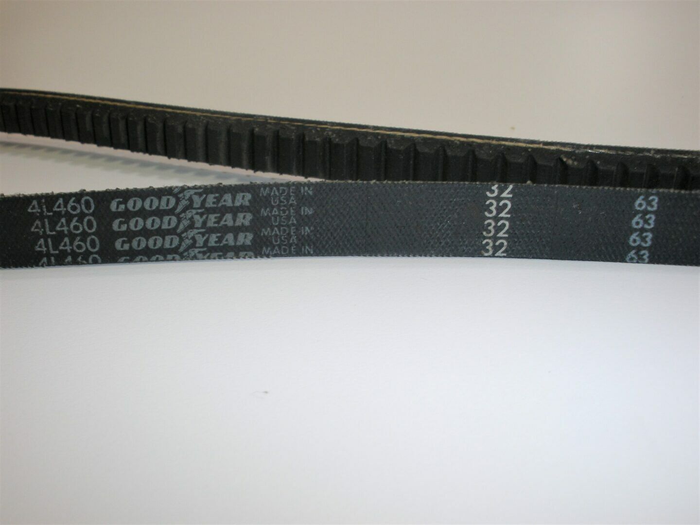 Goodyear 4L460 74460 *QTY 2* Light Duty FHP Fractional Horsepower Utility V-Belt - Fresh Stock Dated February 2026