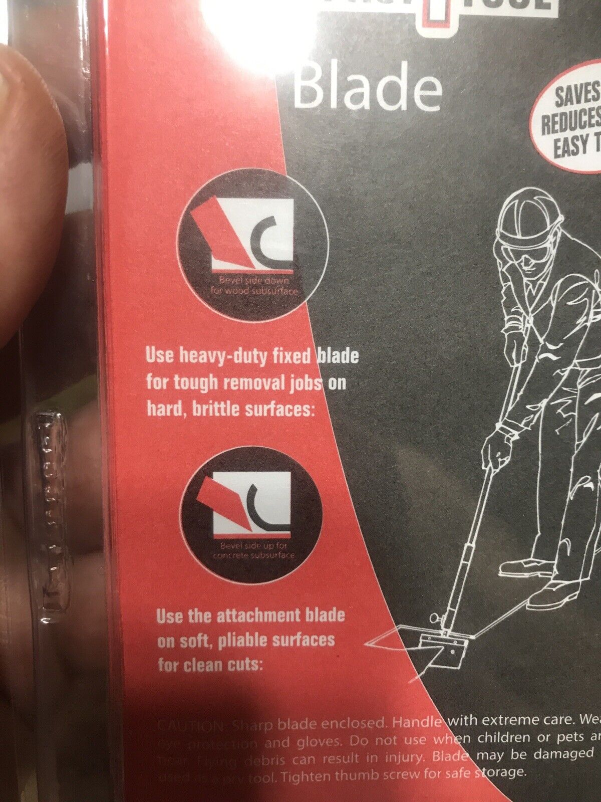 LOT OF 3 NEW RED DEVIL Floor SLAM SCRAPER REPLACEMENT BLADES 2106 Free Ship - Fresh Stock Dated February 2026