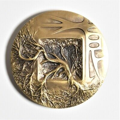 China Shenyang Mint 2019 Home of Life Series Panda Monkey Elephant Brass Medal - Fresh Stock Dated February 2026