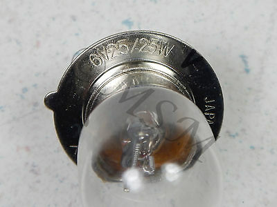 NEW OEM GENUINE HONDA 6V 25W HEADLIGHT BULB 5050-001 - Fresh Stock Dated February 2026