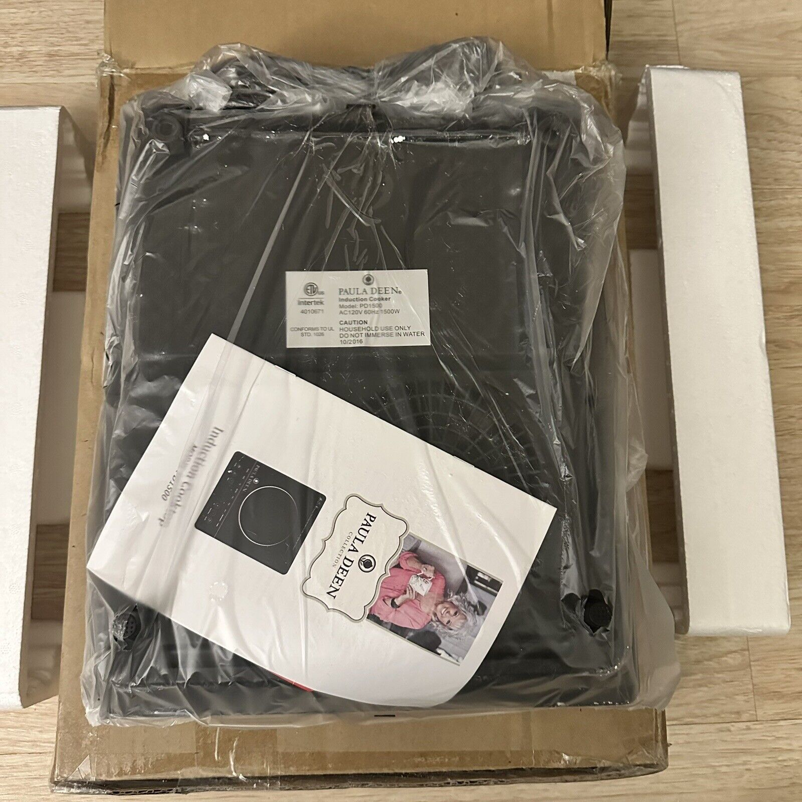 Paula Deen Induction Cooker Peaches PD1500 NEW - Fresh Stock Dated February 2026