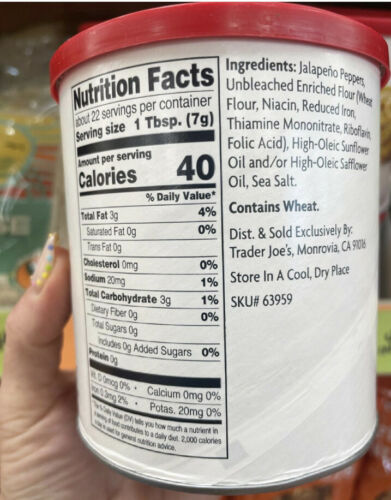 2 Packs Trader Joe's Crispy Jalapeños Pieces Each 5.5 Ounces Exp 9/24/21 NEW - Fresh Stock Dated December 2025