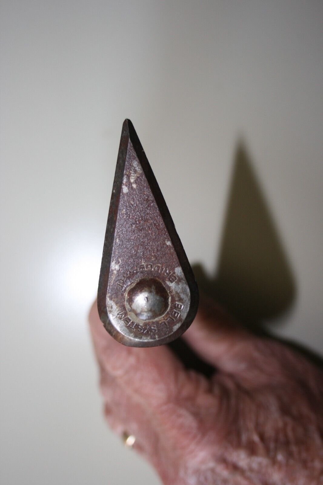 Vintage Bridgeport Bell System Wood Handle Scraper 6” Long w/2 1/2” Blade - Fresh Stock Dated February 2026