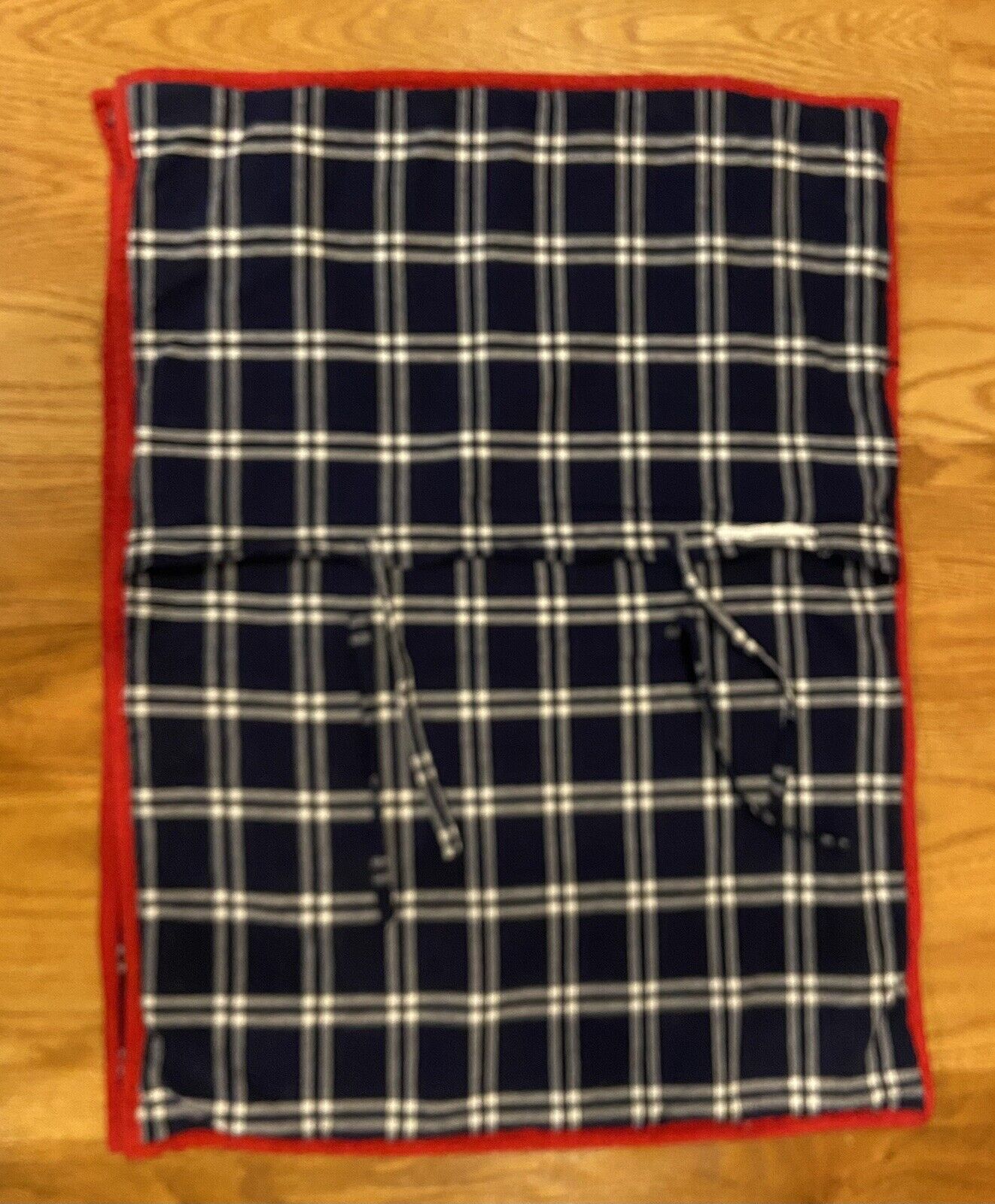 Pottery Barn Kids Red Khaki Blue Plaid Quilted Standard Pillow Shams  Set of 2 - Fresh Stock Dated February 2026