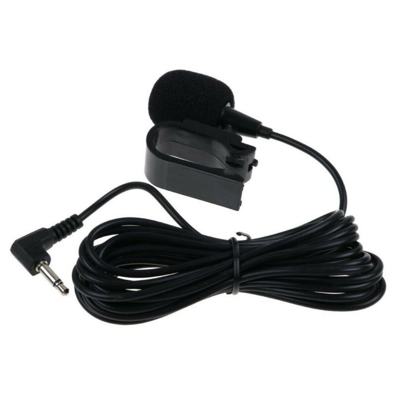 3 Meters 3.5mm Car External Microphone Mic For Enabled Stereo GPS DVD Radio US - Fresh Stock Dated December 2025