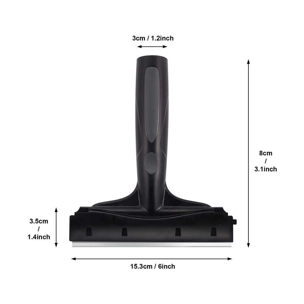 Long Razor Scraper, 10 Spare Blades Double-edged 6 inch Free Cleaner Scraper - Fresh Stock Dated February 2026