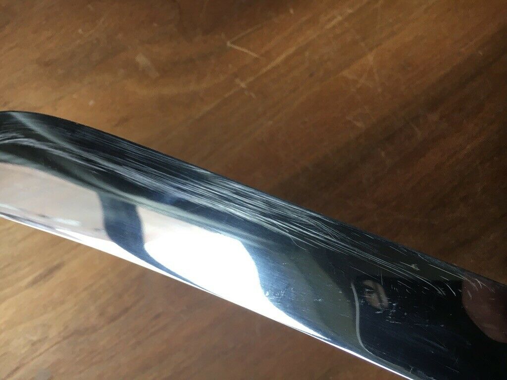 CUTCO NO. 22 Butcher Knife BROWN WOOD HANDLE MADE IN USA EX++ - Fresh Stock Dated December 2025