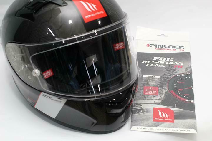 MT Pinlock for Snake Carbon (Clear) - Fresh Stock Dated February 2026