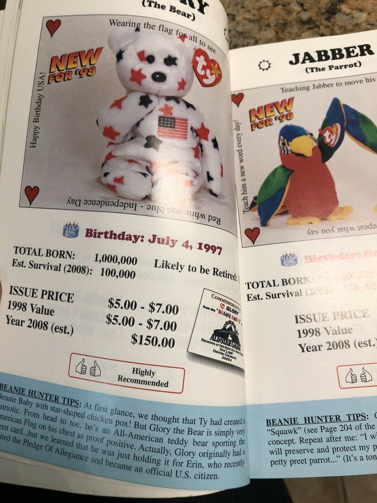 The beanie baby handbook 1998 edition by Les and Sue Fox - Fresh Stock Dated December 2025