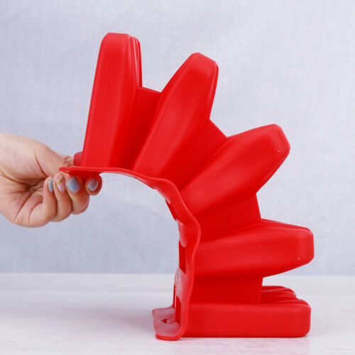 10 Cell DIY Frozen Ice Cream Mold Silicone Popsicle Maker Lolly Mould Ice Tray - Fresh Stock Dated December 2025