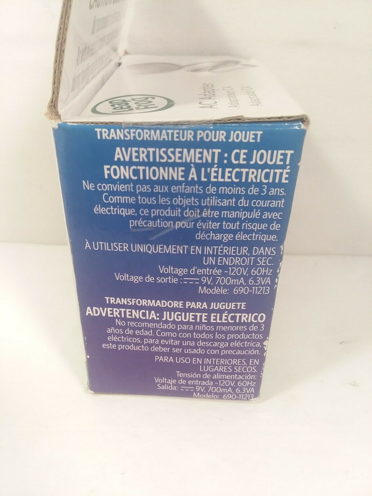 AC Adapter LEAP FROG 9V LeapPad EXPLORER Leapster New 690-11213 - Fresh Stock Dated February 2026