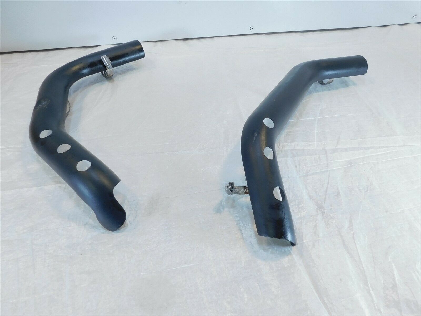 Harley Sportster 883 & 1200 Front & Rear Exhaust Header Pipe Cover Heat Shields - Fresh Stock Dated February 2026