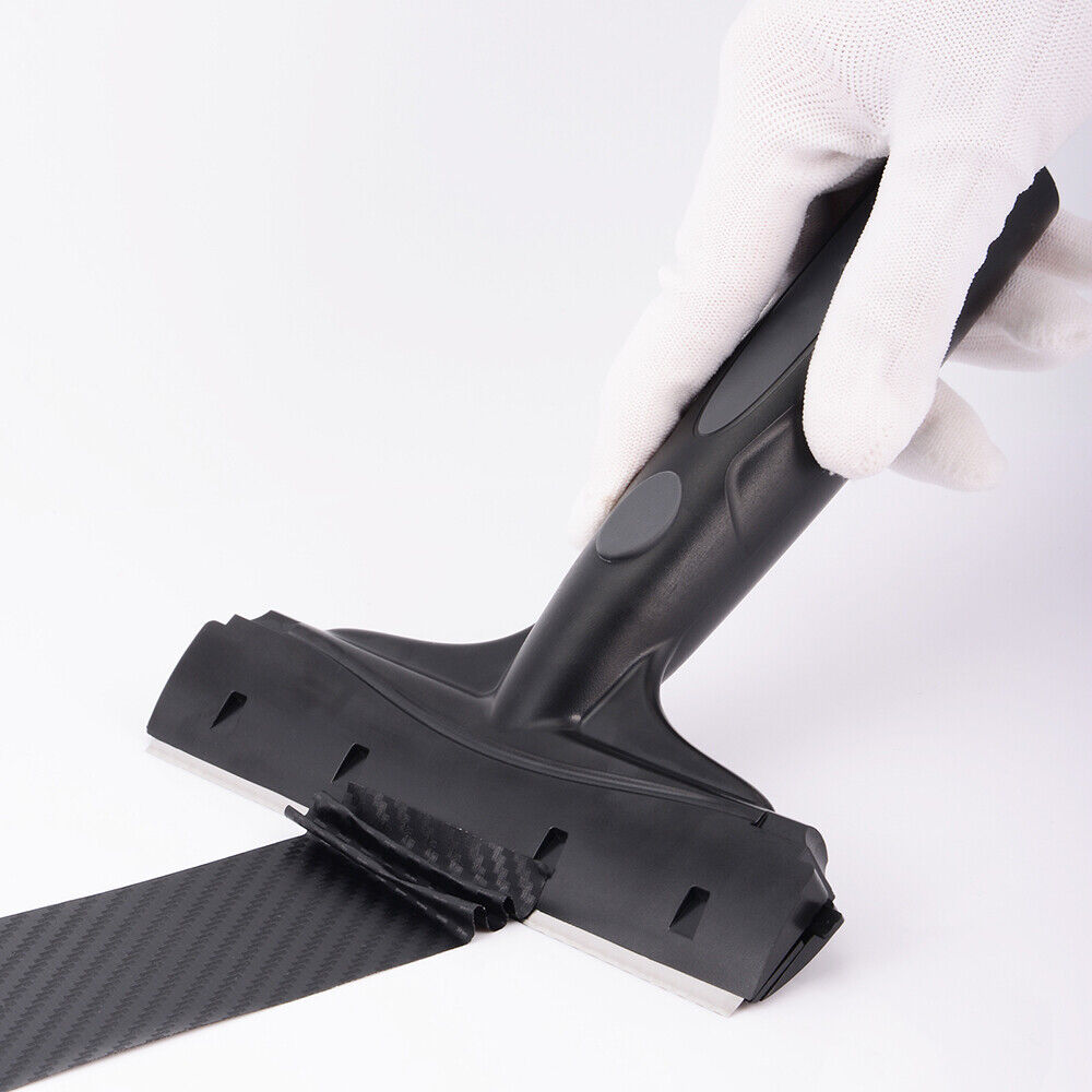 Long Razor Scraper, 10 Spare Blades Double-edged 6 inch Free Cleaner Scraper - Fresh Stock Dated February 2026