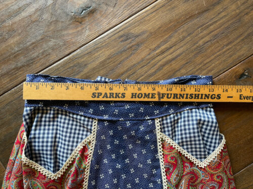 Vtg Gunne Sax Long Skirt Paisley Calico Gingham Size 9 Pockets Jessica's Gunnie - Fresh Stock Dated December 2025