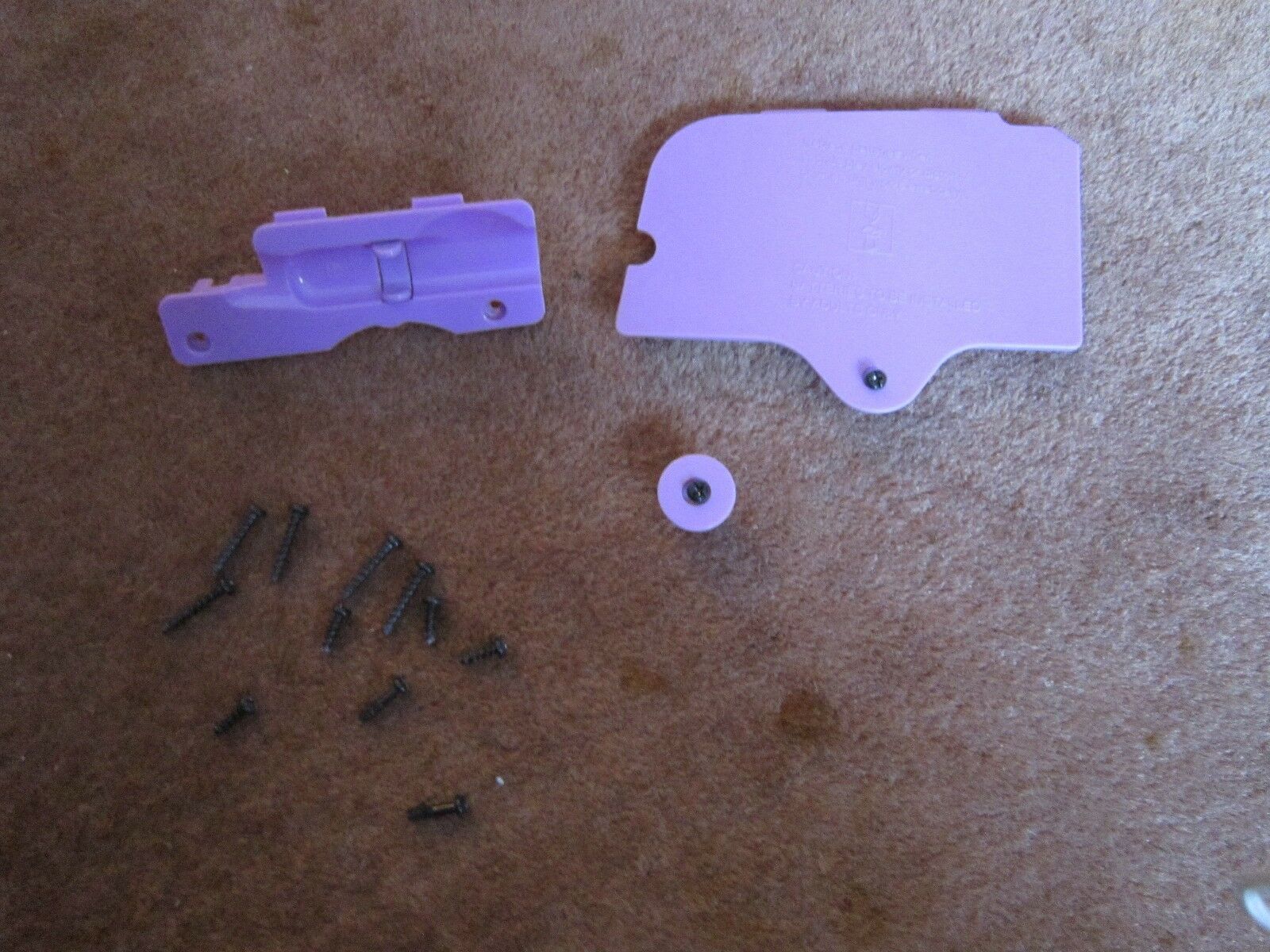 LEAPFROG LEAPPAD Replacement Part Purple Battery Back/Pen Cover for 30003 - Fresh Stock Dated December 2025