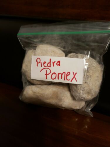 Piedra Pomex Al Natural para uso estetico y domestico 3 oz. - Fresh Stock Dated February 2026