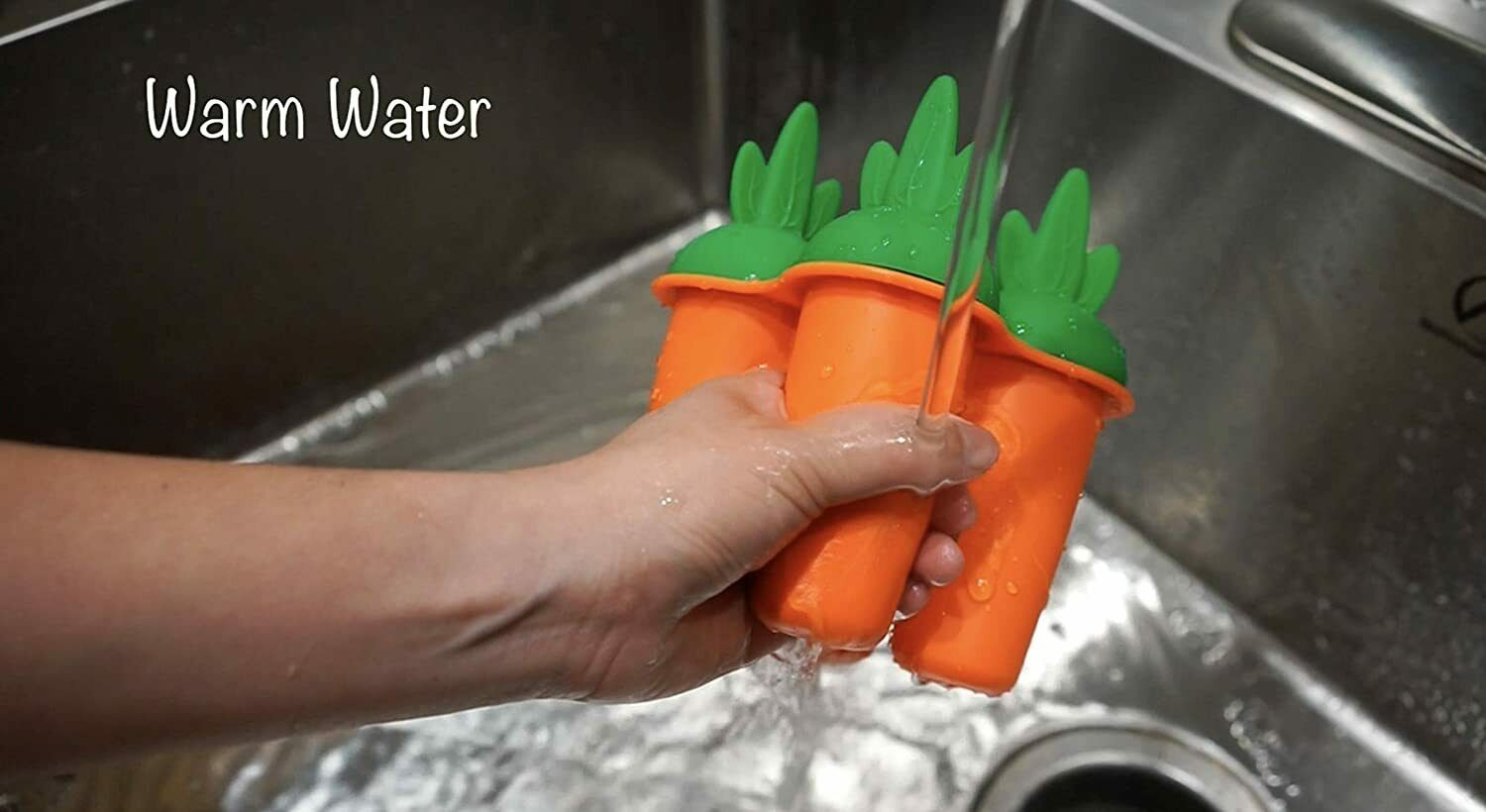 Reusable Popsicle Molds Ice Pop Molds Maker Baby Kid Infant - Fresh Stock Dated December 2025