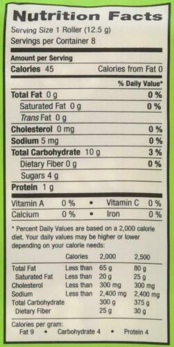 Bamboo Lane Crunchy Rice Rollers: 3.5oz 8 Packs of 8 Rollers - Fresh Stock Dated December 2025