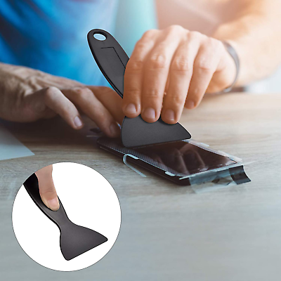 Razor Blade Scraper Set Mini Plastic Floor Scraper Caulk Removal Tools 2 in1 - Fresh Stock Dated February 2026