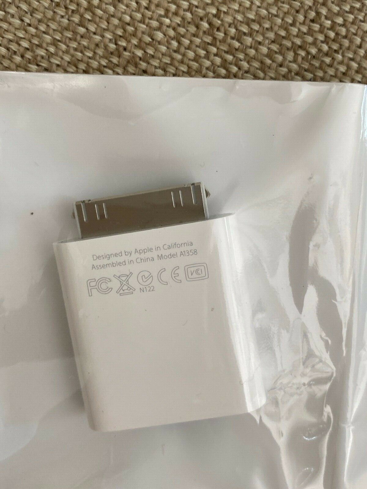 Genuine Apple iPad Camera Connection Kit MC531ZM/A Model A-1362 A-1358 - Fresh Stock Dated February 2026