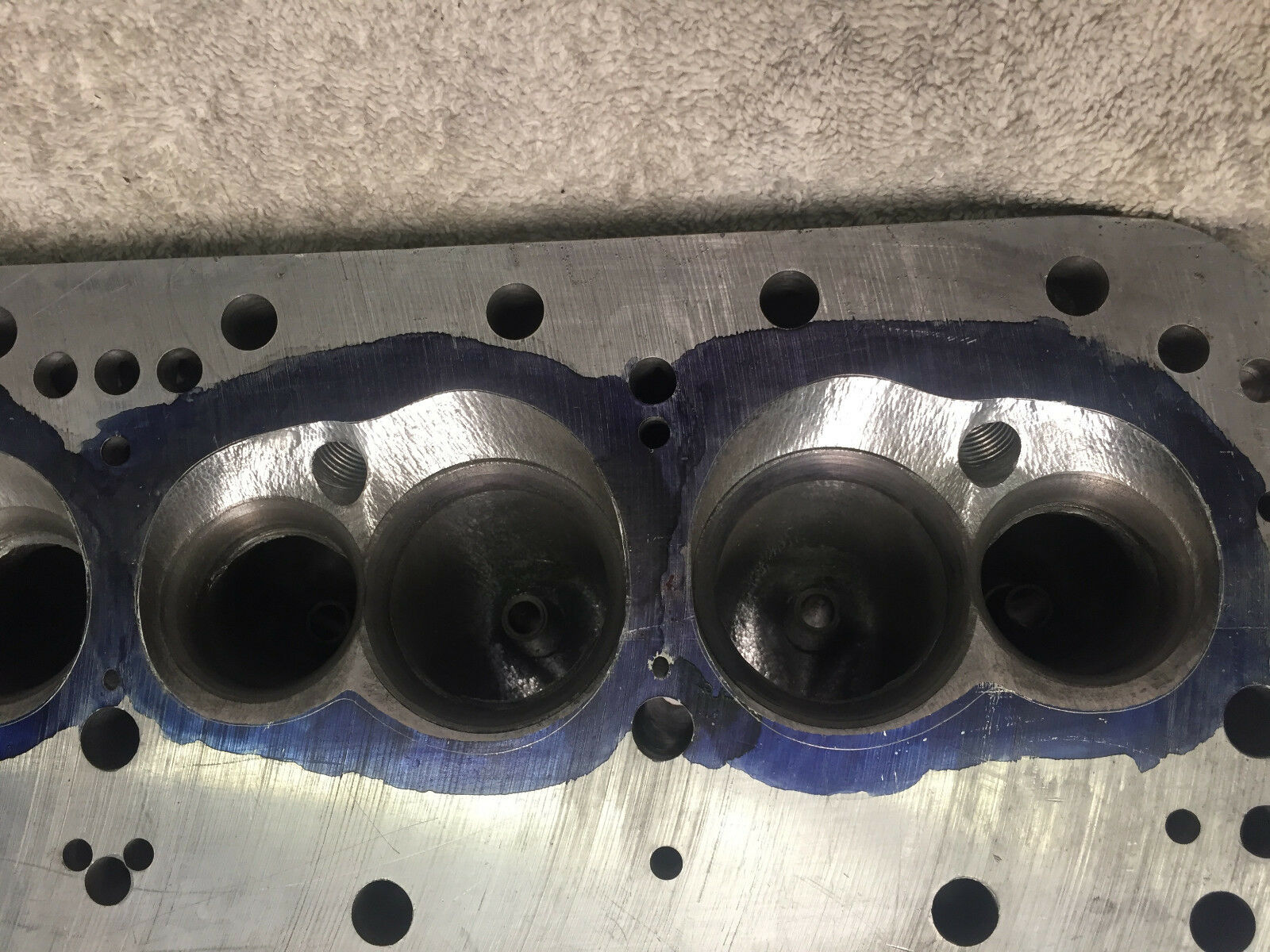 Pontiac / Chevy Rolled Deck 10 Degree High port Cylinder heads - Fresh Stock Dated February 2026