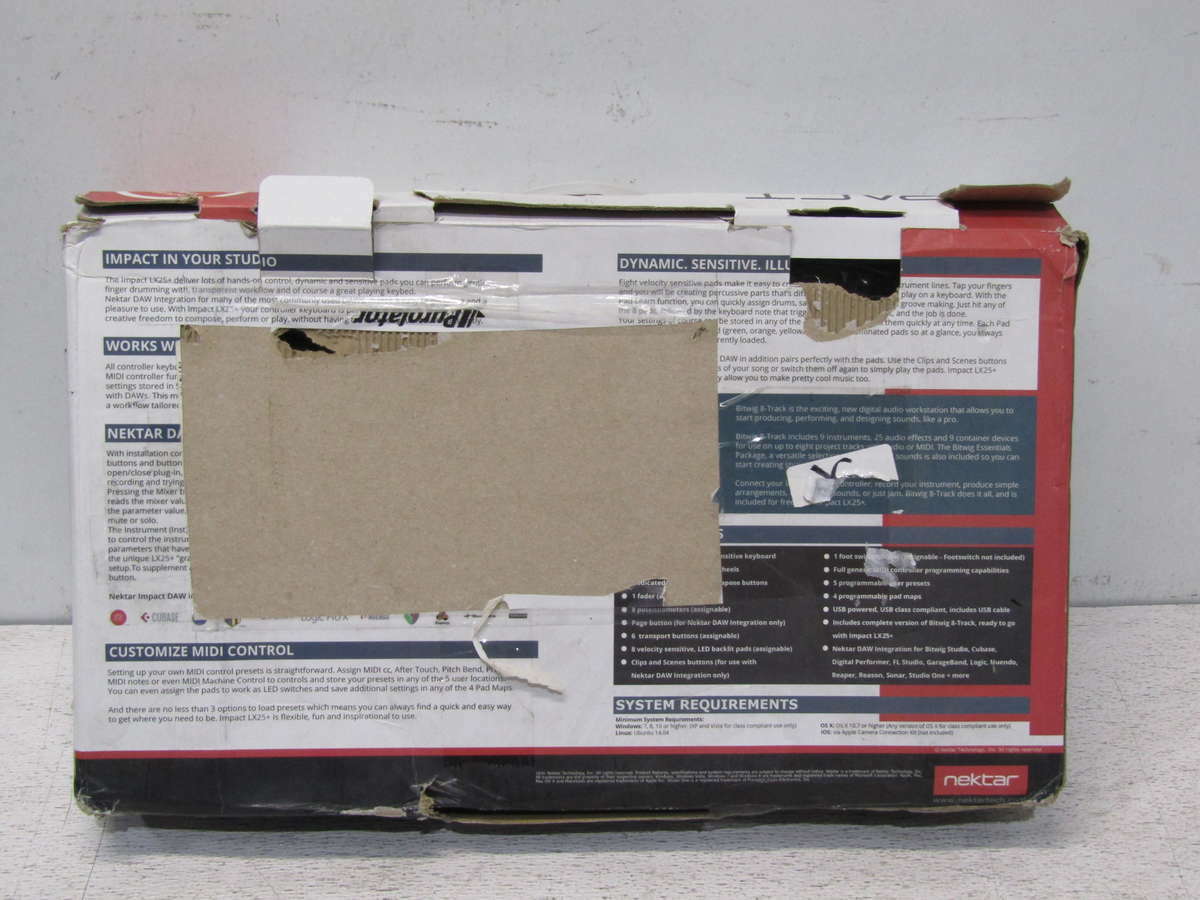 Nektar Impact LX25 MIDI Controller - Fresh Stock Dated February 2026