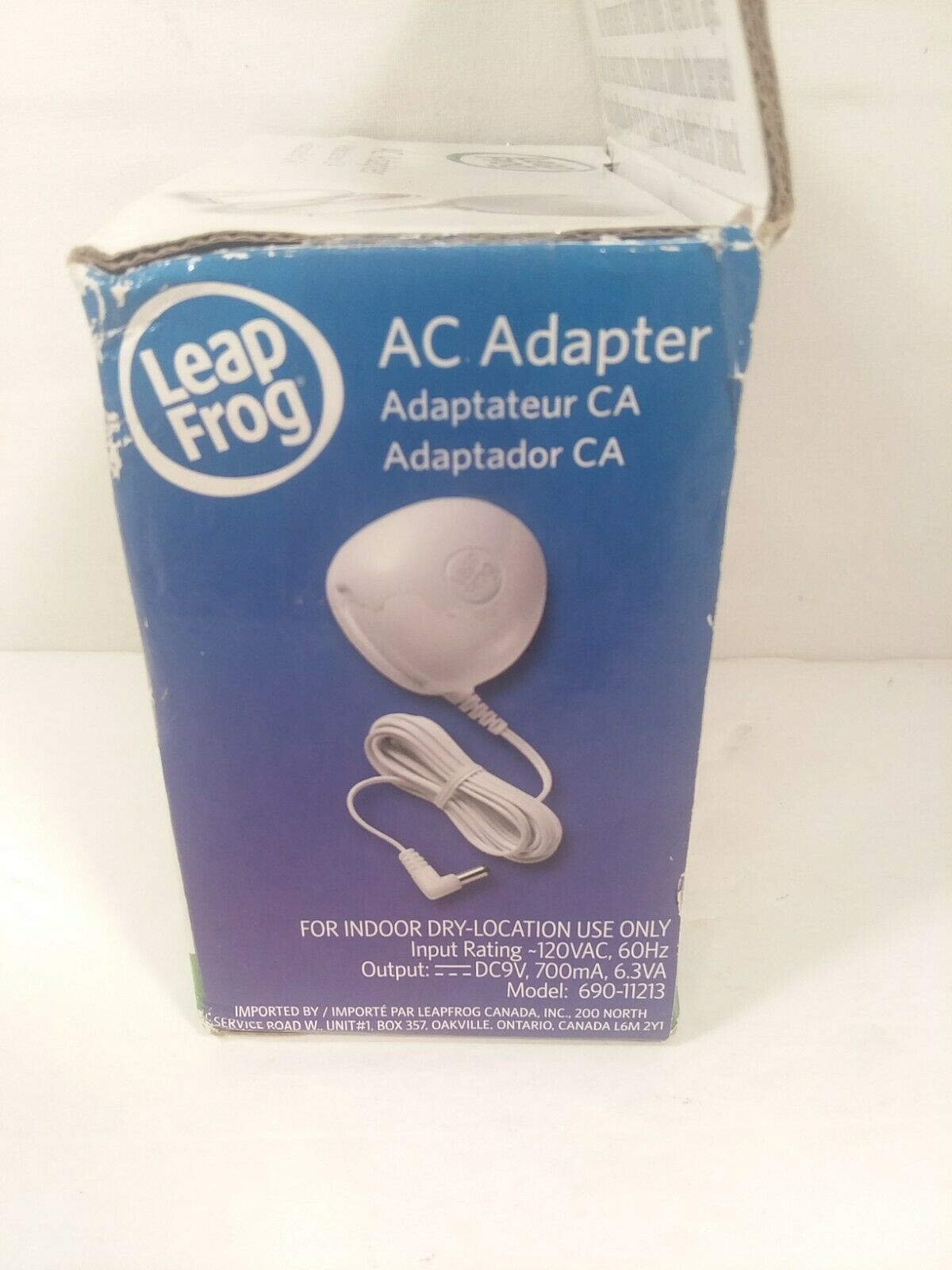 AC Adapter LEAP FROG 9V LeapPad EXPLORER Leapster New 690-11213 - Fresh Stock Dated February 2026