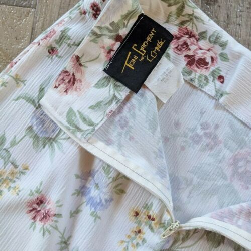 Vintage 80’s Floral Summer Pencil Skirt S - Fresh Stock Dated March 2026