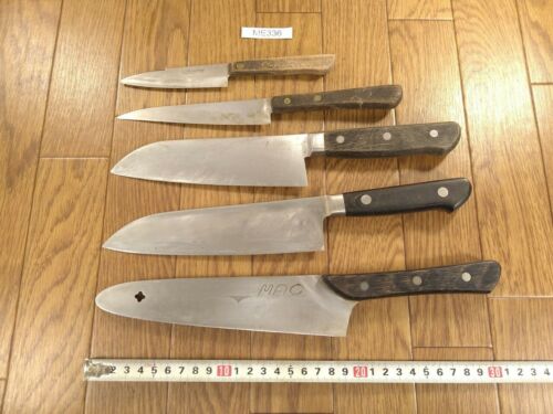 Damaged Lot of Japanese Chef's Kitchen Knives hocho set from Japan ME336 - Fresh Stock Dated December 2025