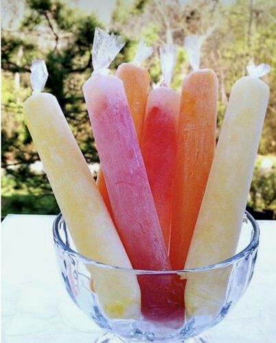 Lot Of 2, Ice Candy Wrapper, Ice Candy Bags, Size 1.5  x 10 inches - Fresh Stock Dated February 2026