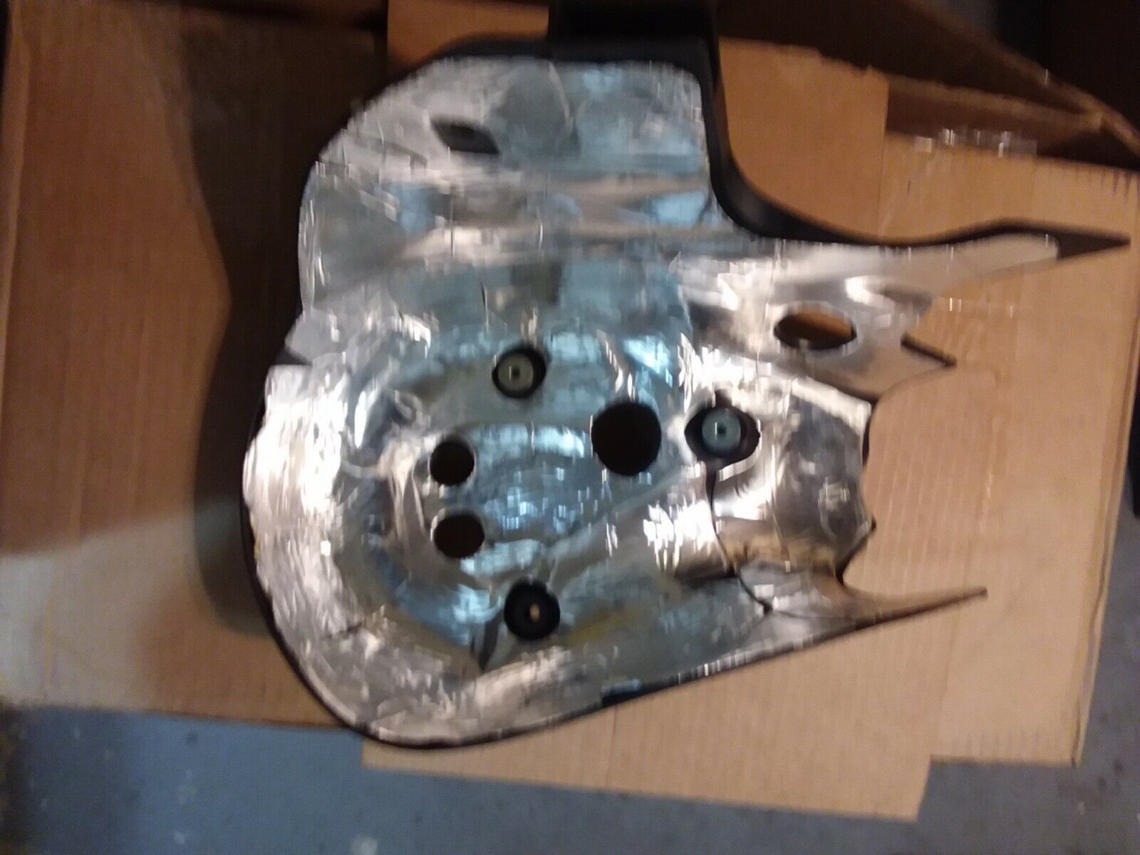 Ducati Panigale 1199 13-15 Vertical Heat Guard Exhaust Heat Shield 460P6241AA - Fresh Stock Dated February 2026