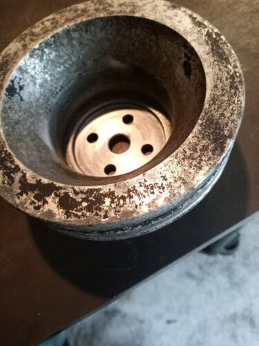 D3JL-8A528-F Ford V8 Aluminum Water Pump Pulley 2 Groove OMC Mercruiser - Fresh Stock Dated February 2026