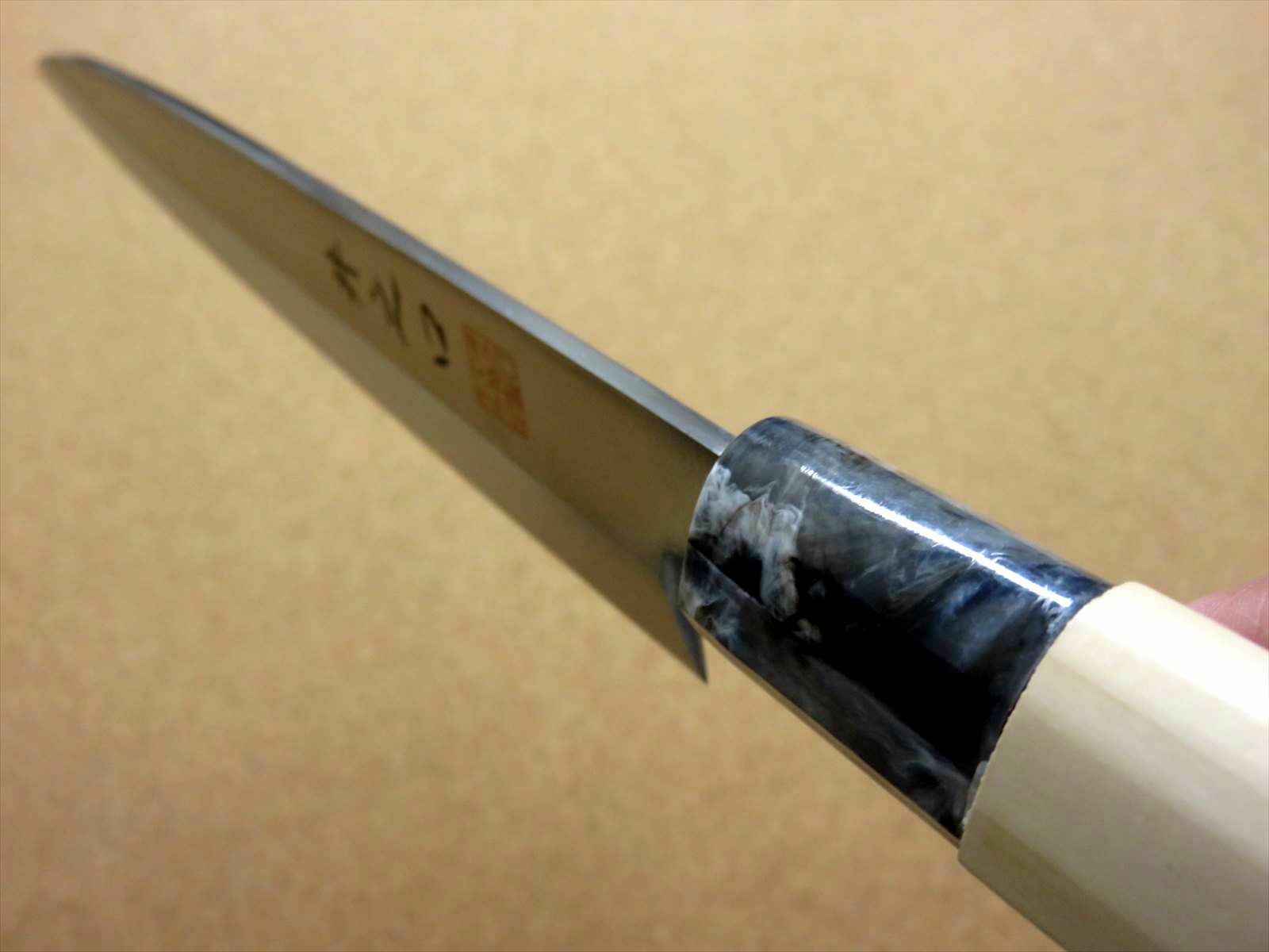 Japanese Kitchen Sashimi Yanagiba Knife 210mm 8 in Left handed Fish SEKI JAPAN - Fresh Stock Dated January 2026