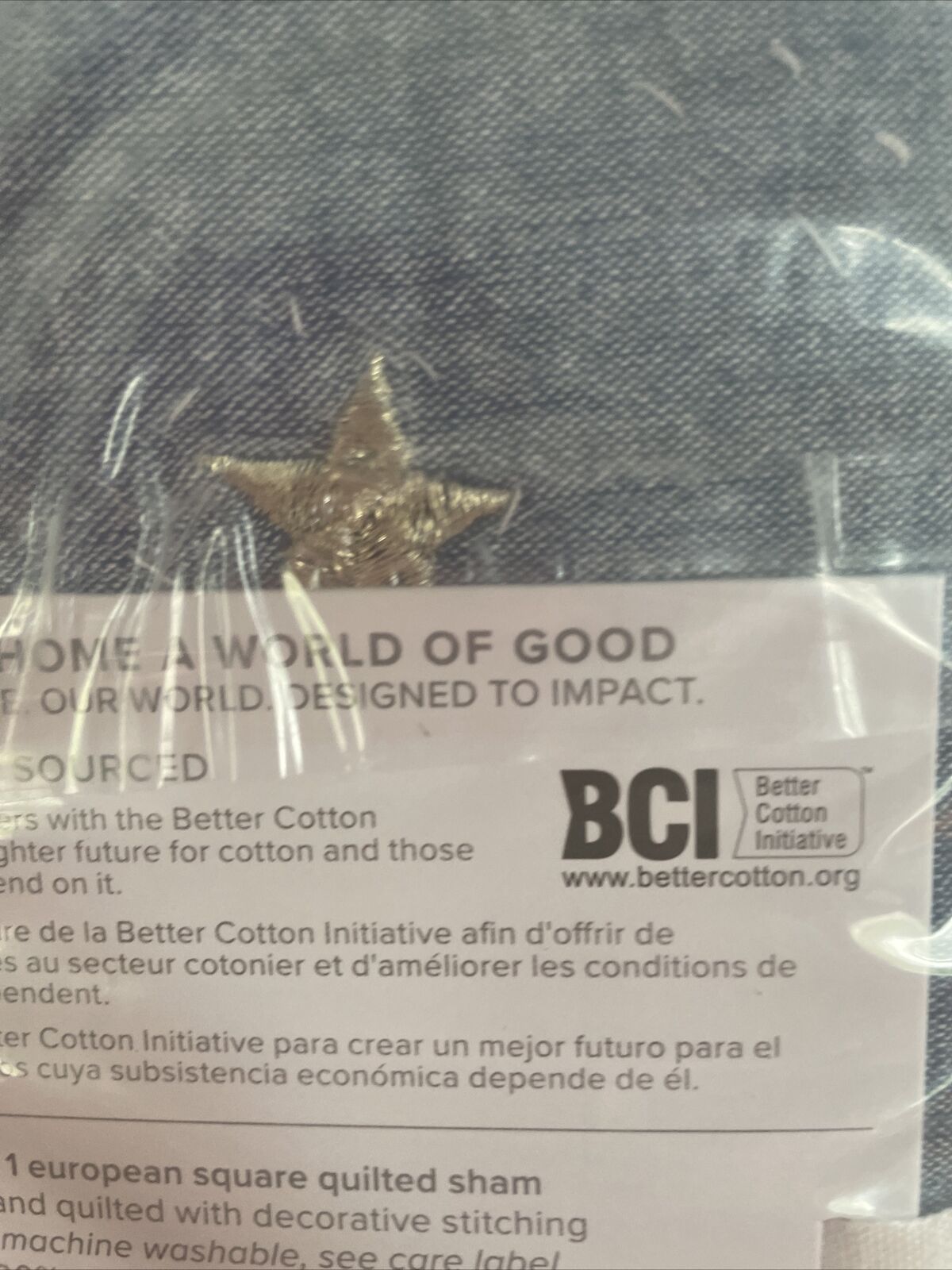 Pottery barn Buzz Cloud sky PILLOW Sham Cover Euro toy story holiday gift star - Fresh Stock Dated February 2026