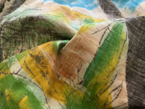 50s Mexican circle skirt Naitan Creaciones sequins hand painted Costume Folklori - Fresh Stock Dated December 2025