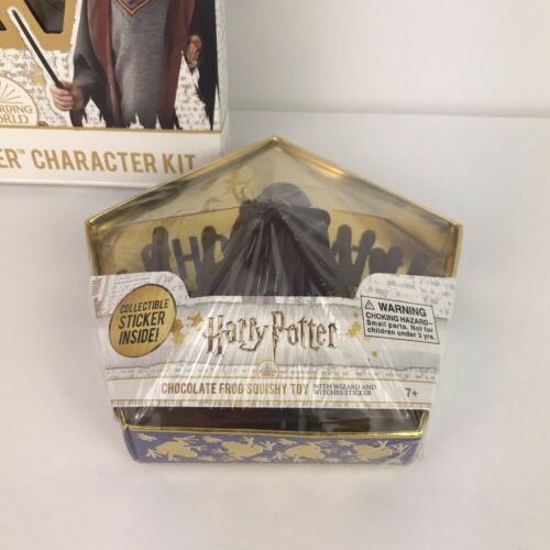 Harry Potter Costume Accessories CHOCOLATE FROG toy Tie Glasses Gryffindor House - Fresh Stock Dated February 2026