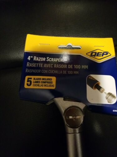 4-Inch Heavy Duty Scraper - Fresh Stock Dated February 2026