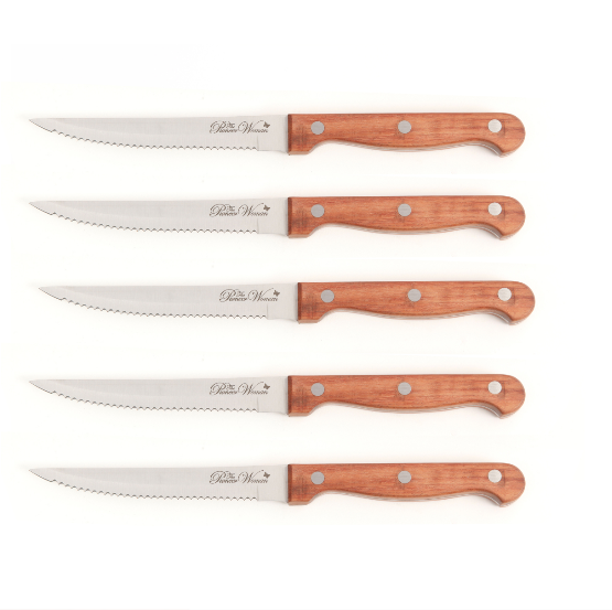 14-Piece Knife Cutlery Set with Wood Block Frontier Collection, Red Rosewood NEW - Fresh Stock Dated December 2025