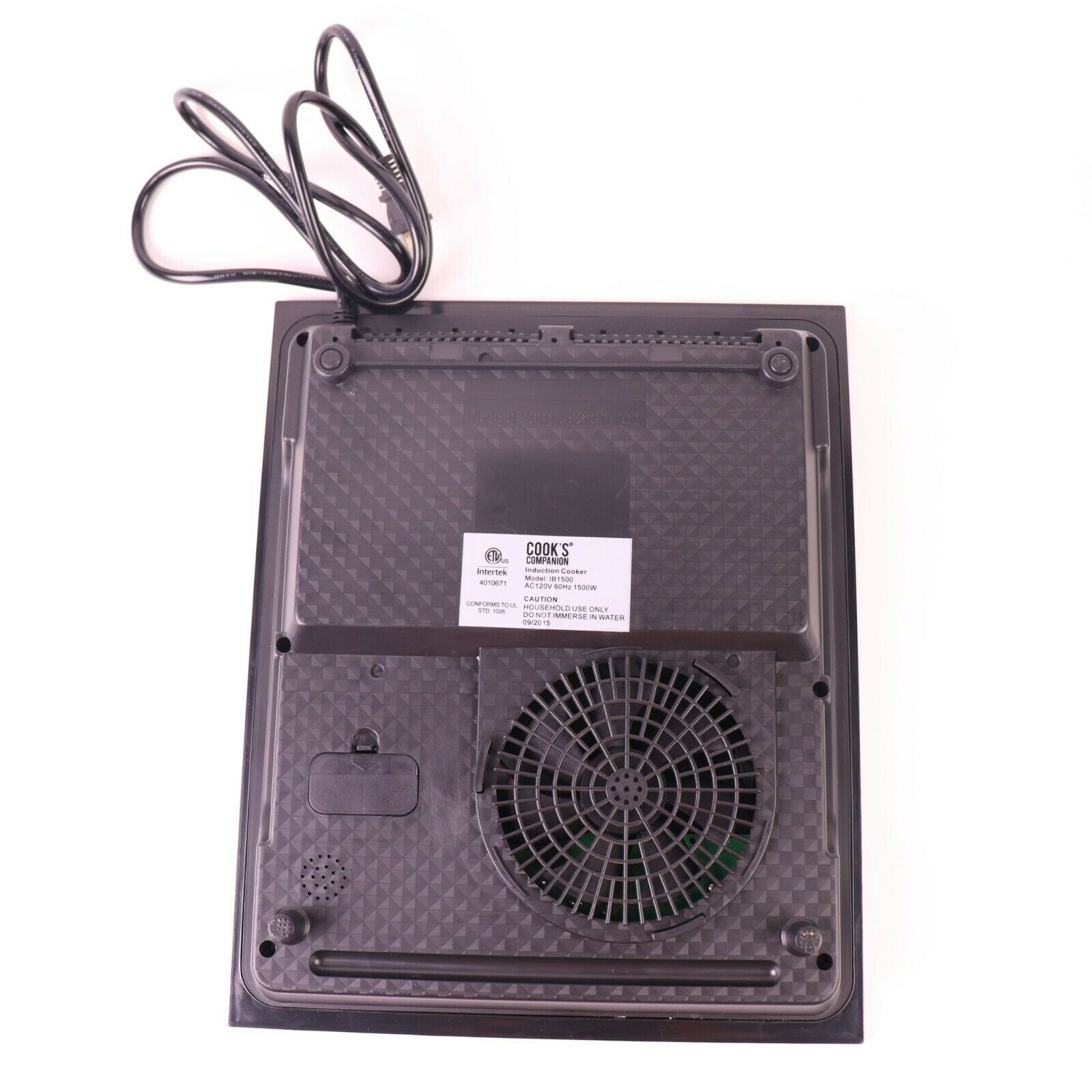 Cooks Companion 1500W LED Purple Glass Programmable Induction Cooker Cooktop - Fresh Stock Dated December 2025